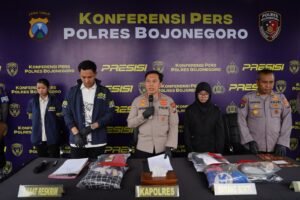 Polres Bojonegoro Ungkap Dua Kasus Curanmor, Dua Tersangka Diamankan